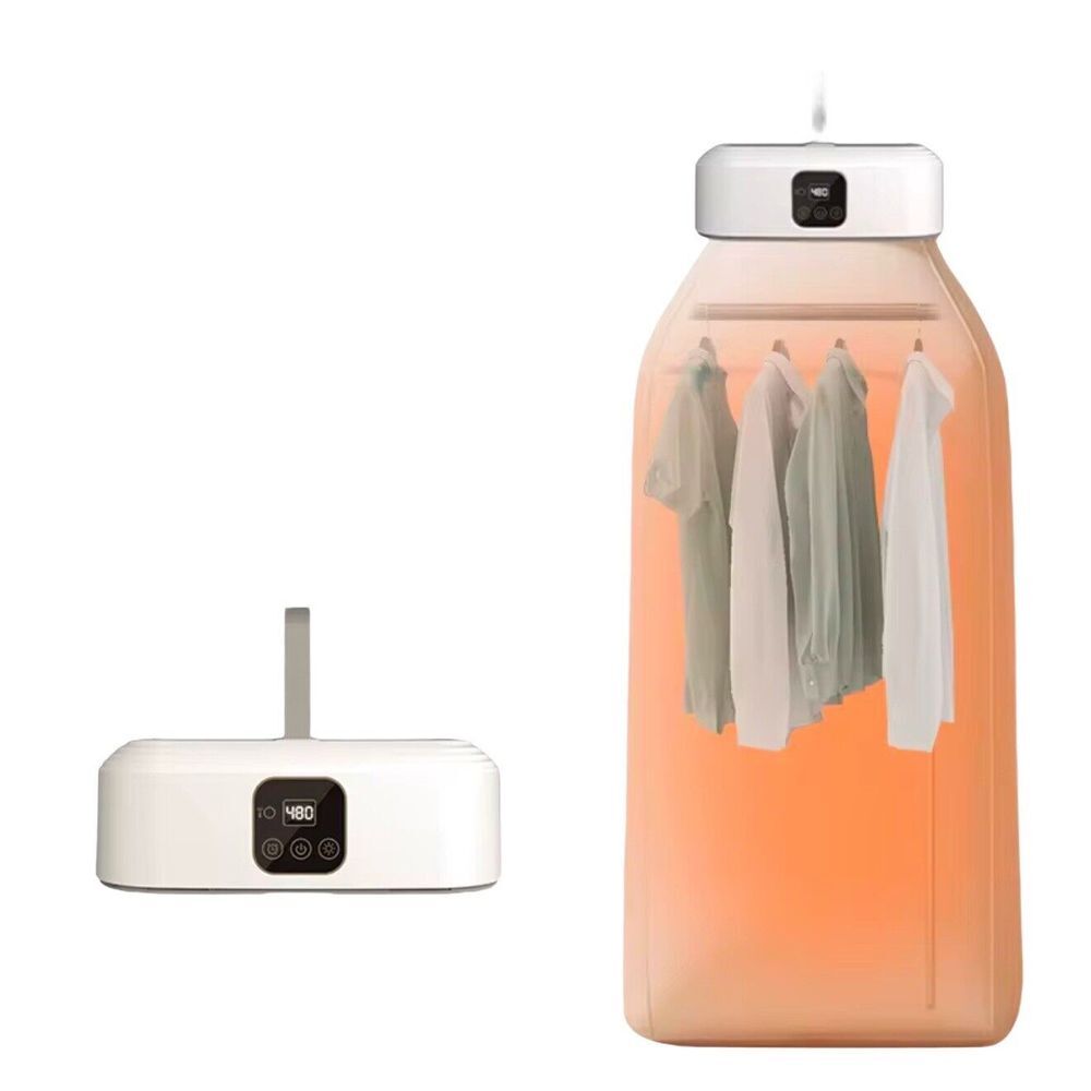 Portable RV Camper‎ Clothes Dryer, Foldable Small Electric Dryer Machine